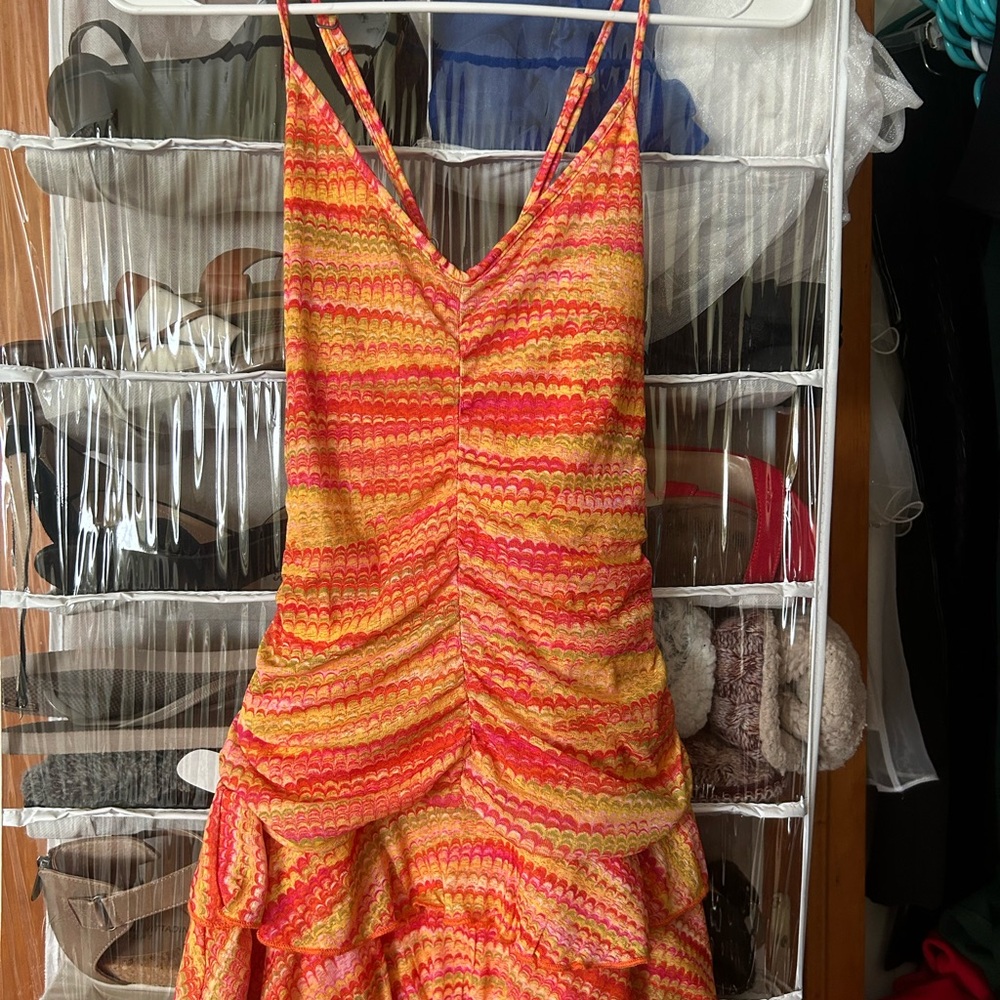 WILD FABLE Vibrant Multicolor Dress